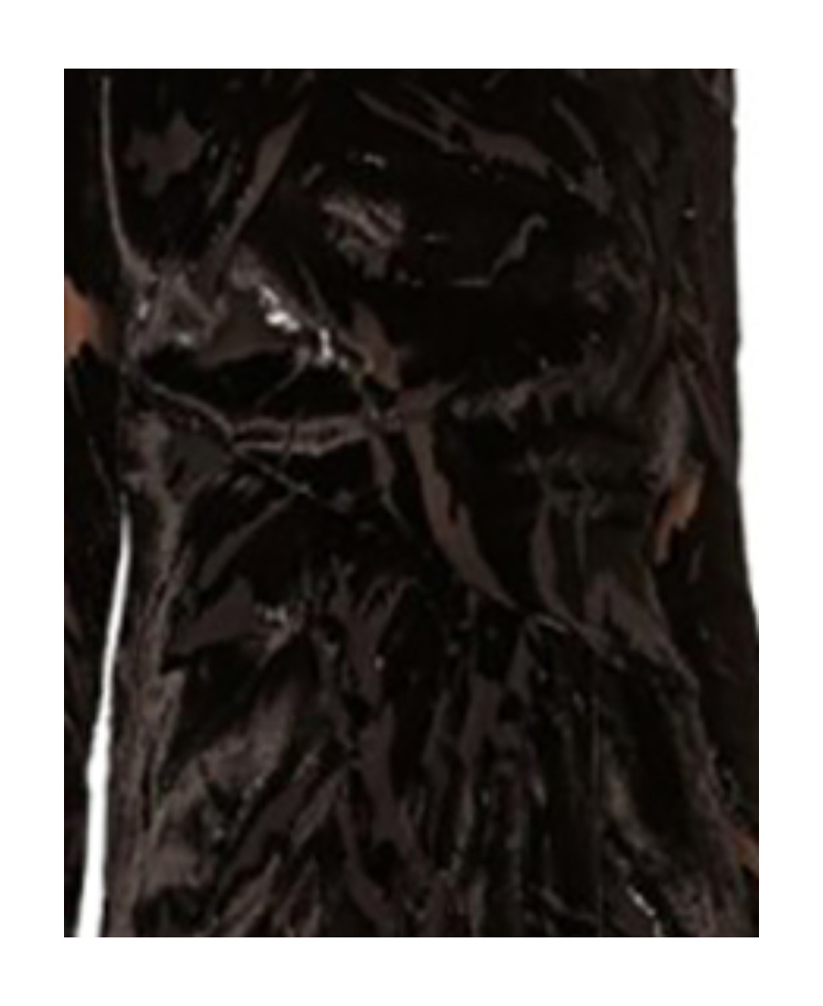 Saint Laurent A Word-necked Dress In Black