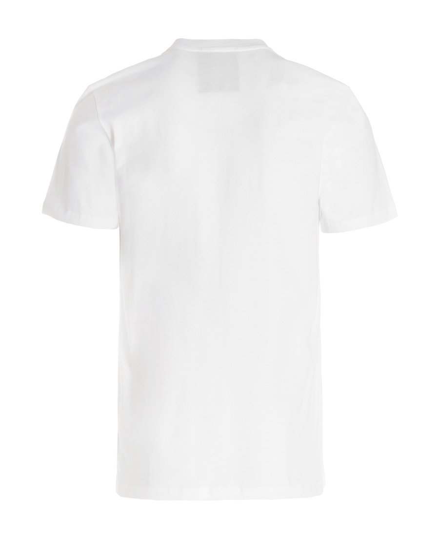 Moschino Logo Print T-shirt In White