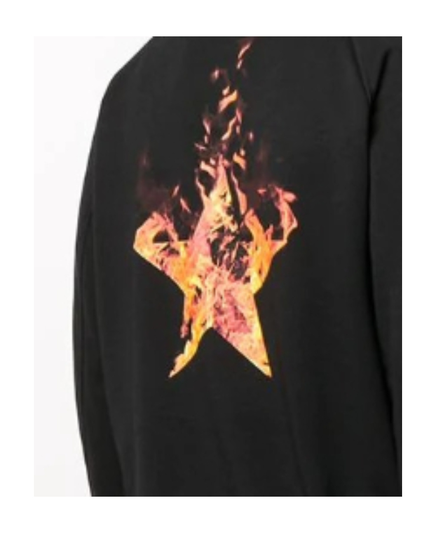 Shop Neil Barrett Printed Sweatshirt In Black