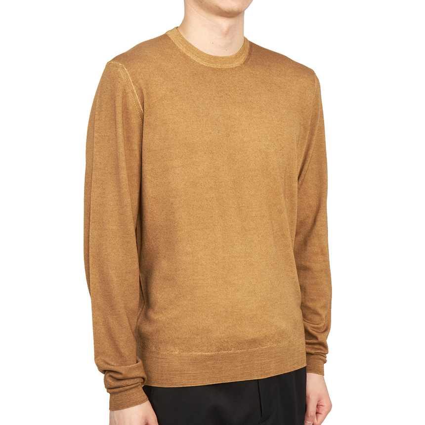 DRUMOHR CREW-NECK MERINO WOOL JUMPER