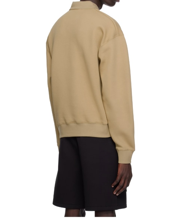 Mackage Beige Felix Polo In Nude