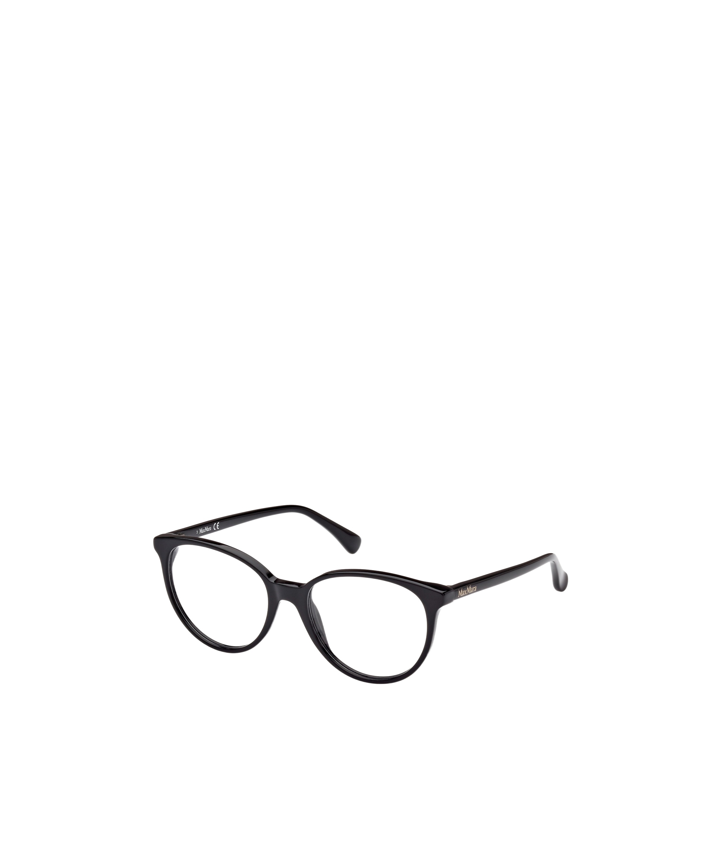 Max Mara Logo Flat Mirror In Black