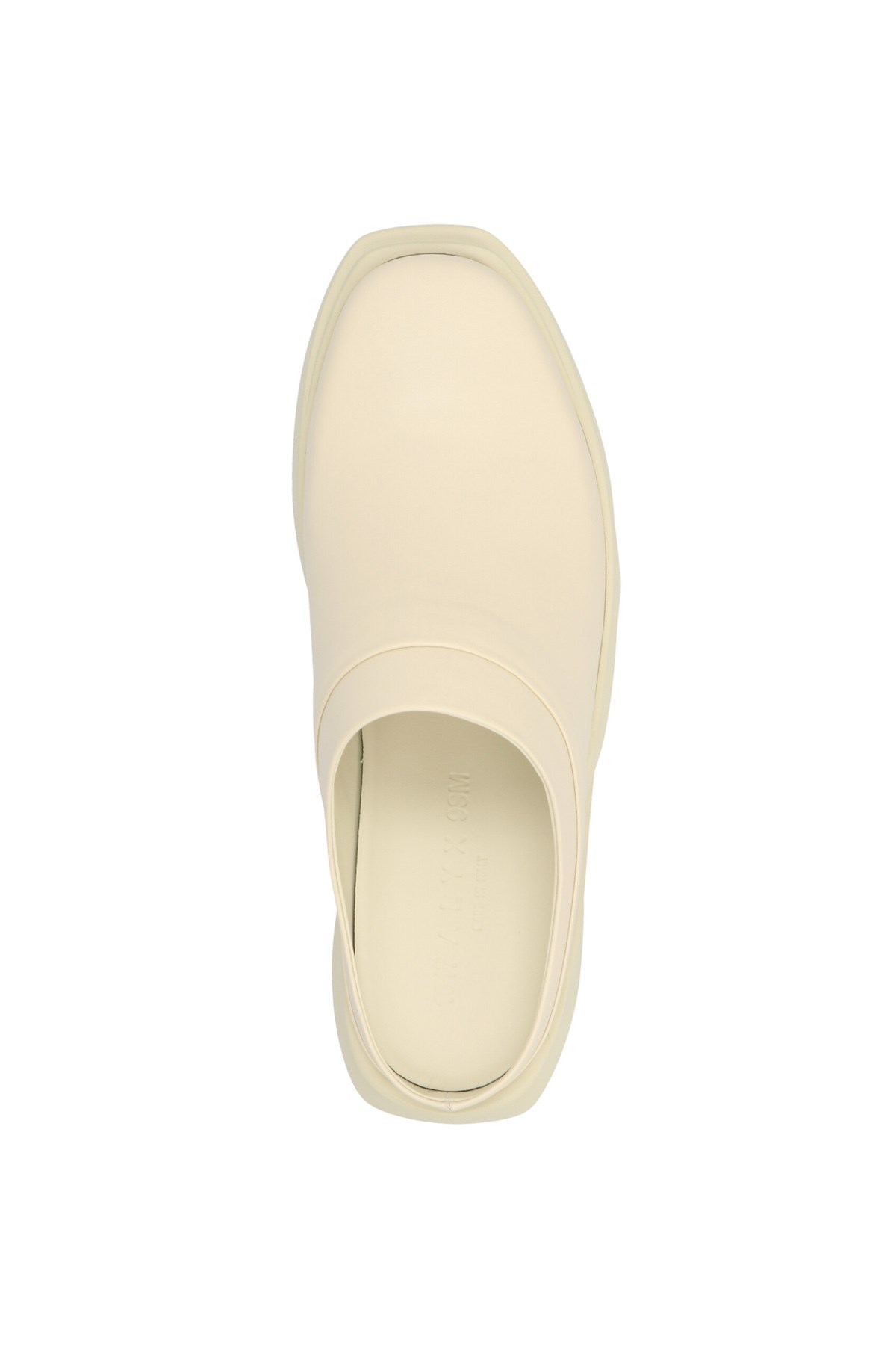 Alyx Beige Mono Mules In Nude