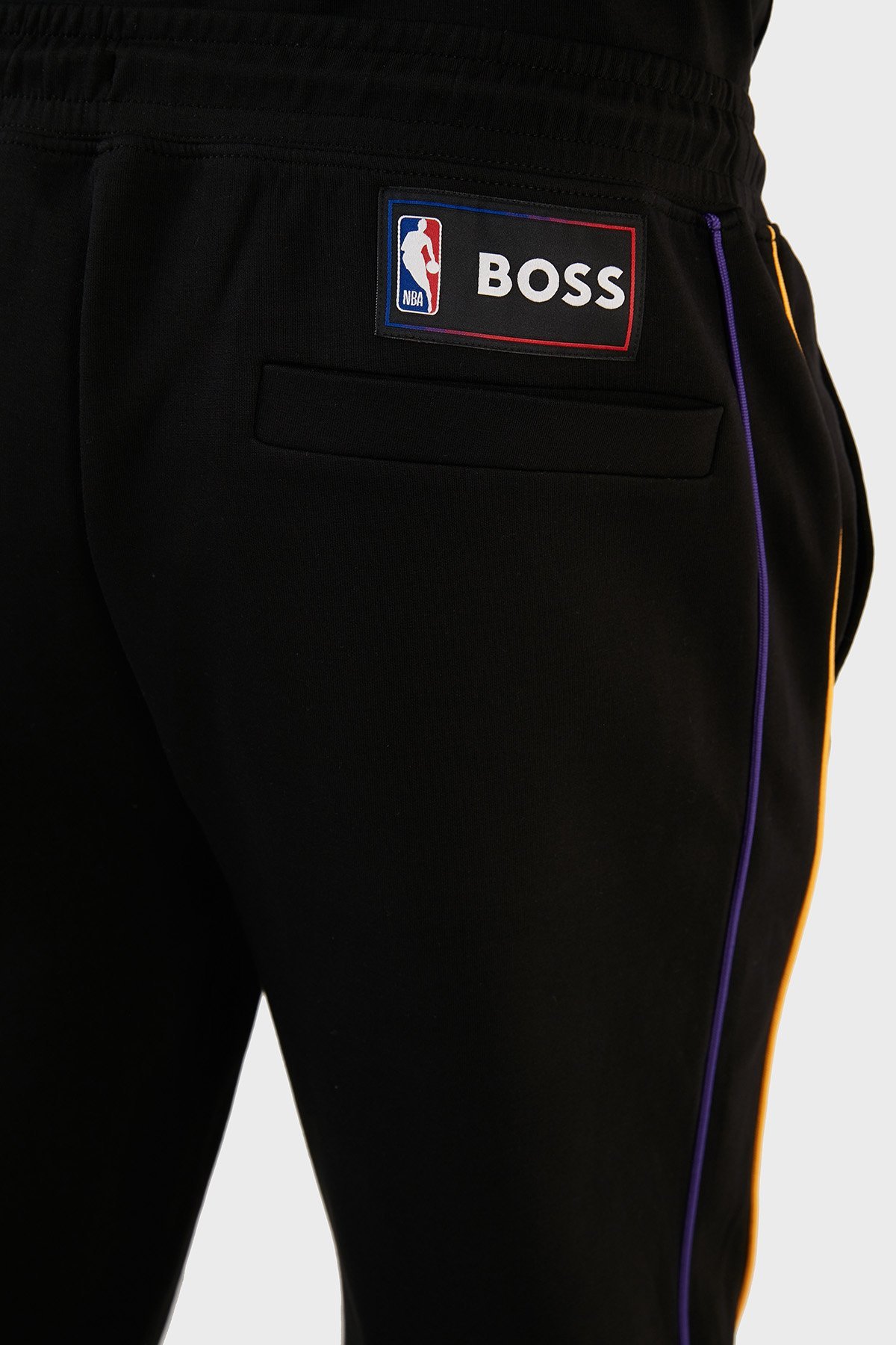 Hugo Boss X Nba Los Angeles Lakers Track Pants In Black