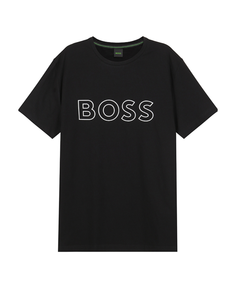 Hugo Boss Logo Printed T-shirt Two-piece Set In White