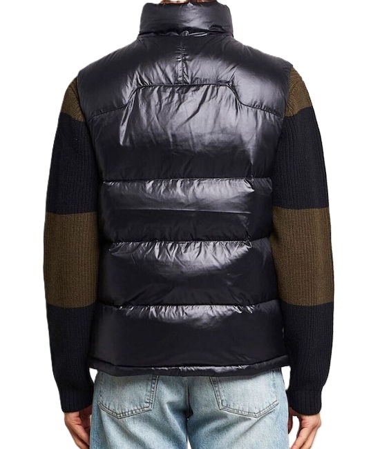 Polo Ralph Lauren Zipped Sleeveless Gilet In Black