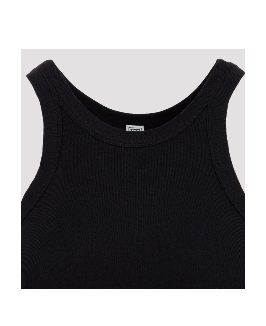 Totême Fitted Vest Top In Black