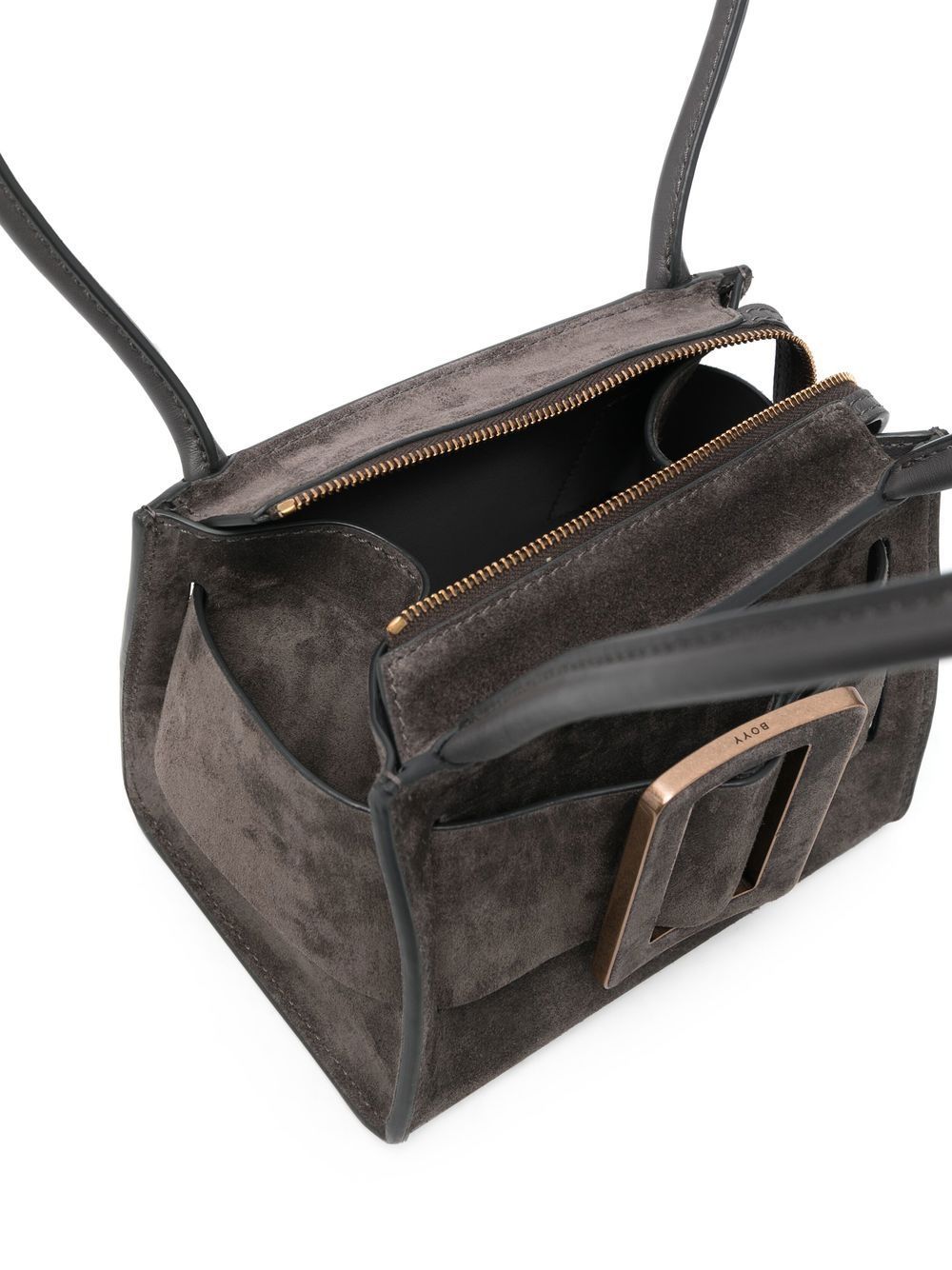 Boyy Bobby 18 Soft Leather Handbag In Black
