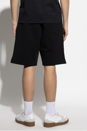 Ami Alexandre Mattiussi Drawstring Shorts In Black