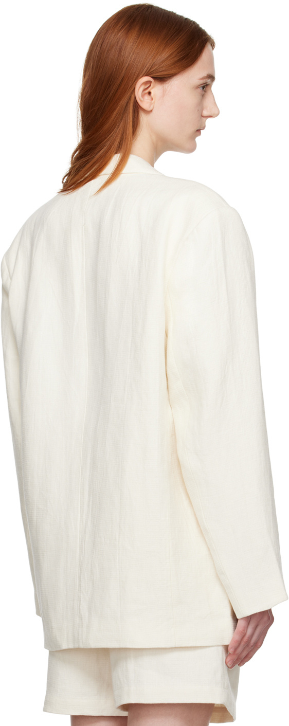 ANINE BING SINGLE-BREASTED OVERSIZED BLAZER
