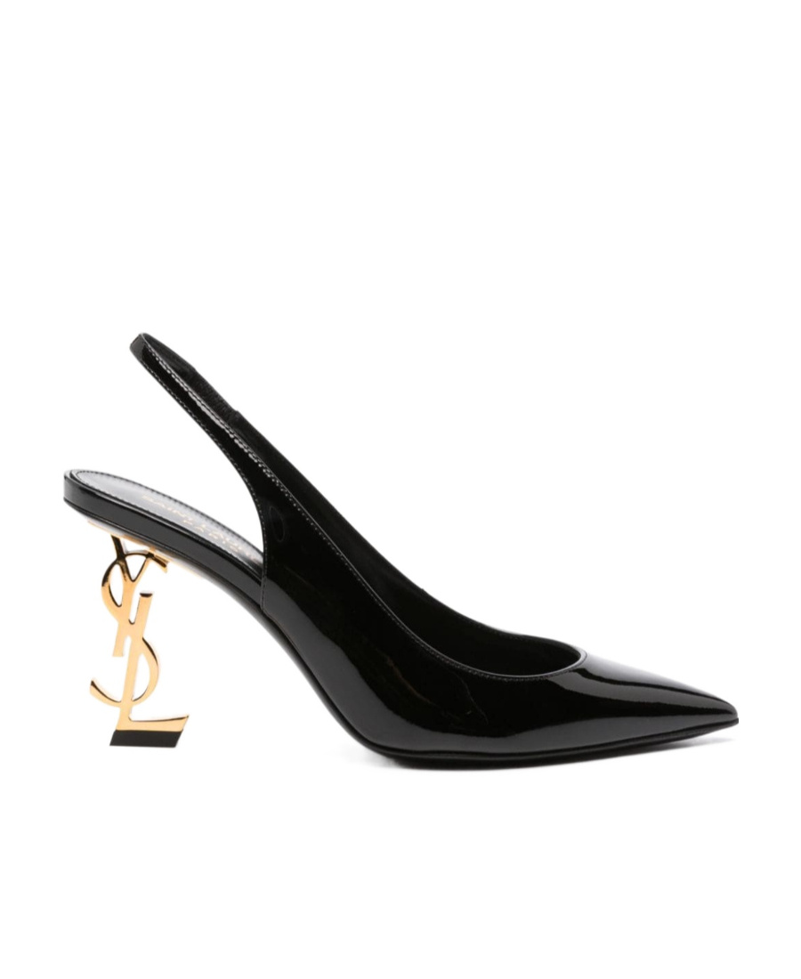 Saint Laurent Opyum Slingback Pumps In Black