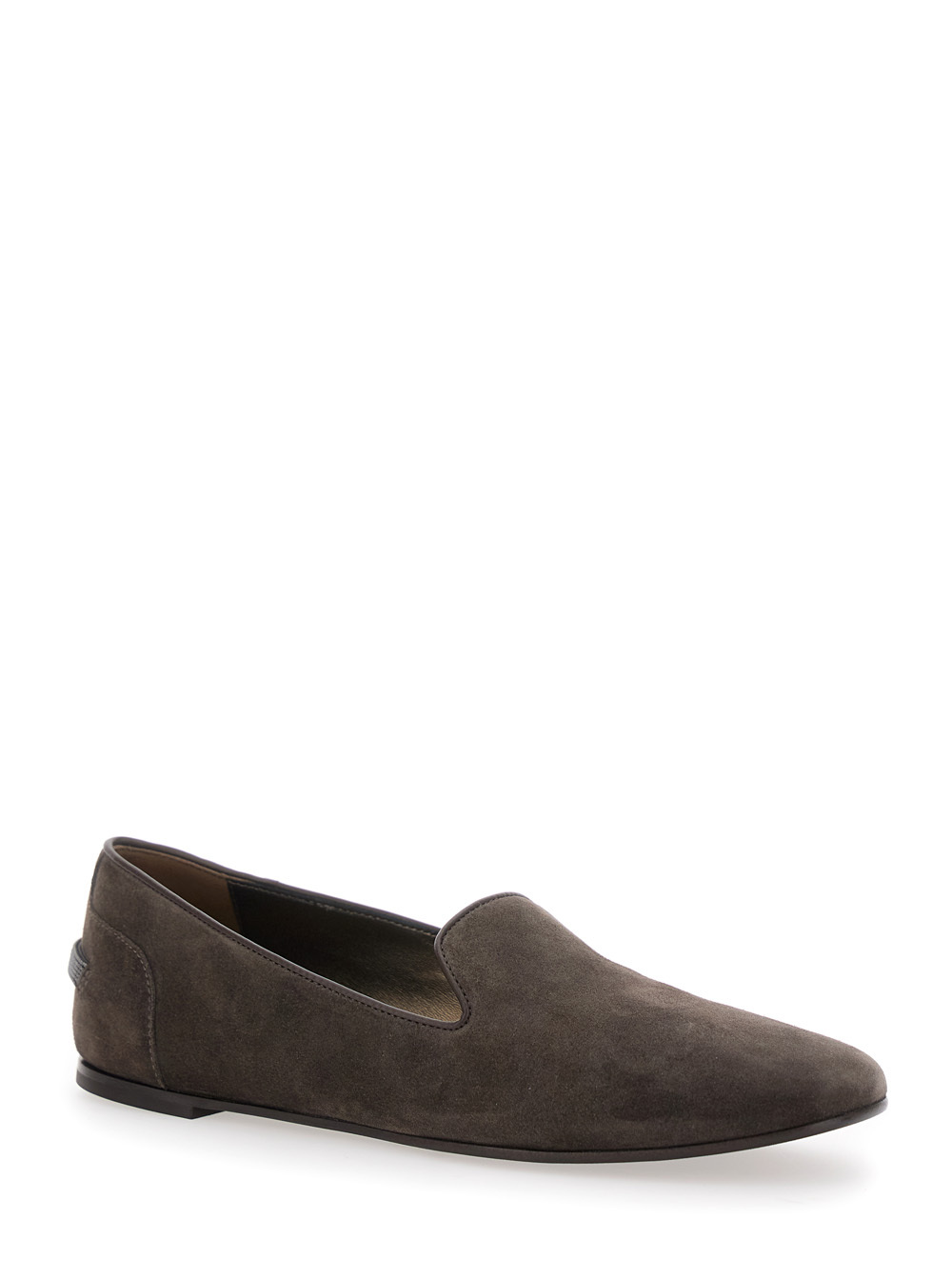 Brunello Cucinelli Round Toe Loafers
