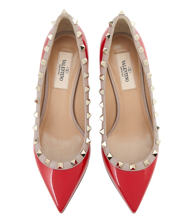 VALENTINO GARAVANI ROCKSTUD HIGH HEELS 