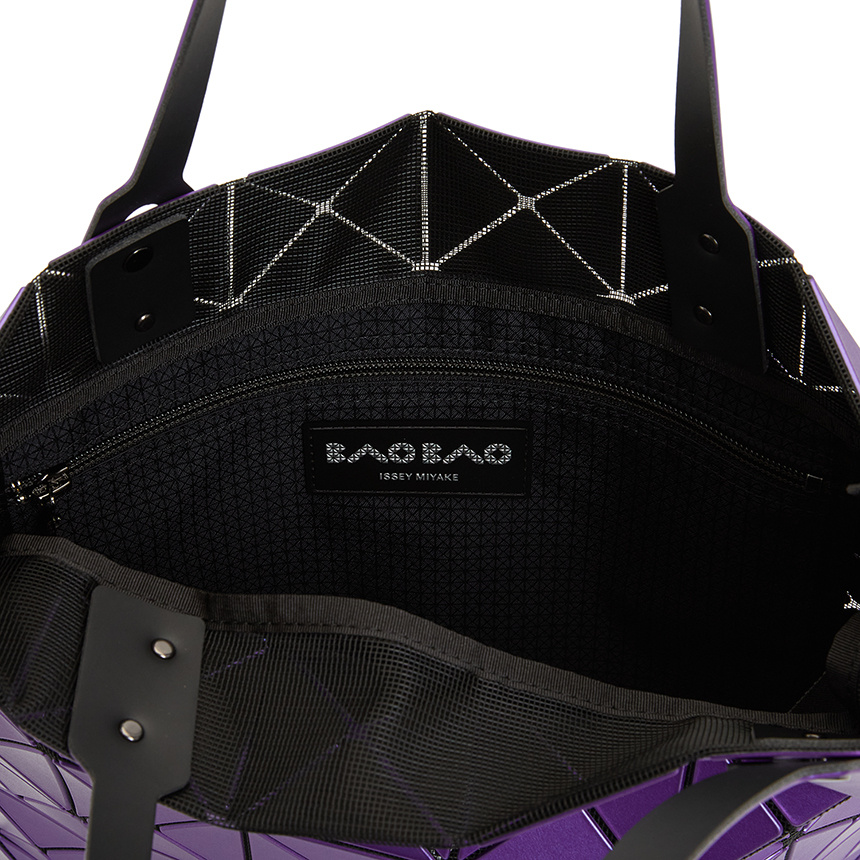 Bao Bao Issey Miyake Rectangular Handbag In Purple