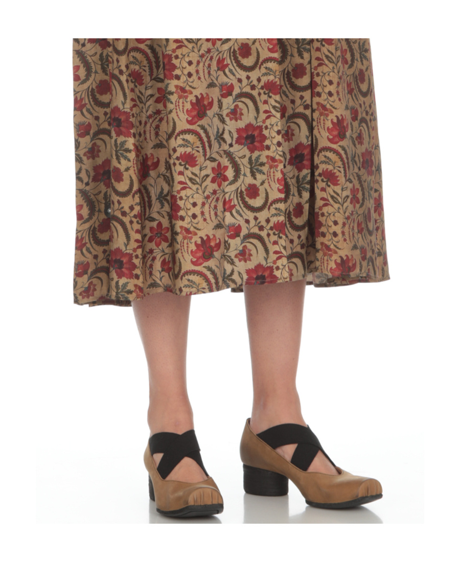 Uma Wang 40mm Square-toe Leather Ballerina Shoes In Green