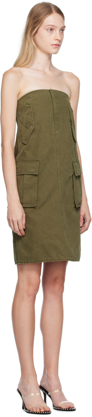 WE11 DONE MULTI-POCKET STRAIGHT SKIRT