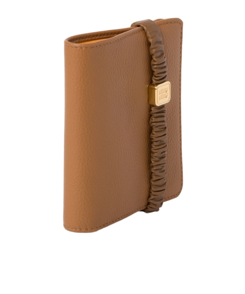 Miu Miu Small Wallet In Brown