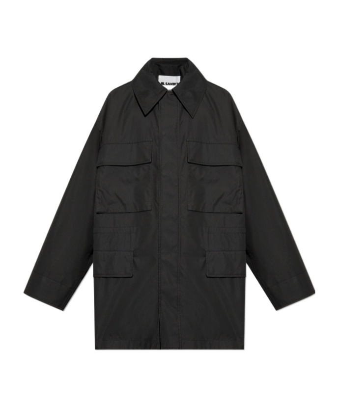 JIL SANDER JIL SANDER FLAP POCKET SHIRT COAT