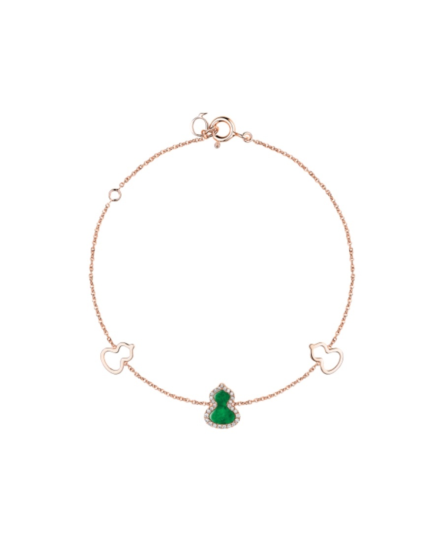 QEELIN PETITE WULU LOGO BRACELET 