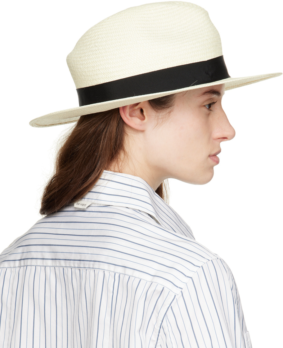 Rag & Bone Panama Hat In White