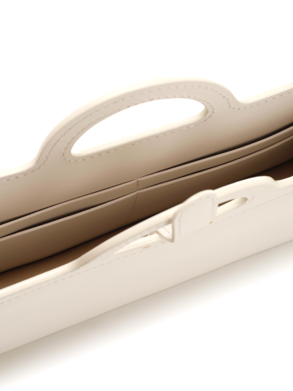 Shop Marni Tropicalia Long Leather Wallet In White