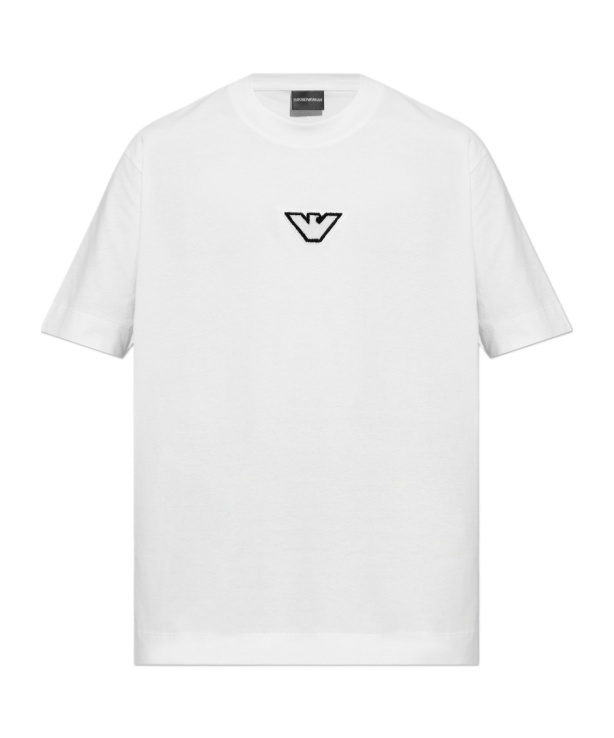 Emporio Armani Short-sleeved T-shirt In White