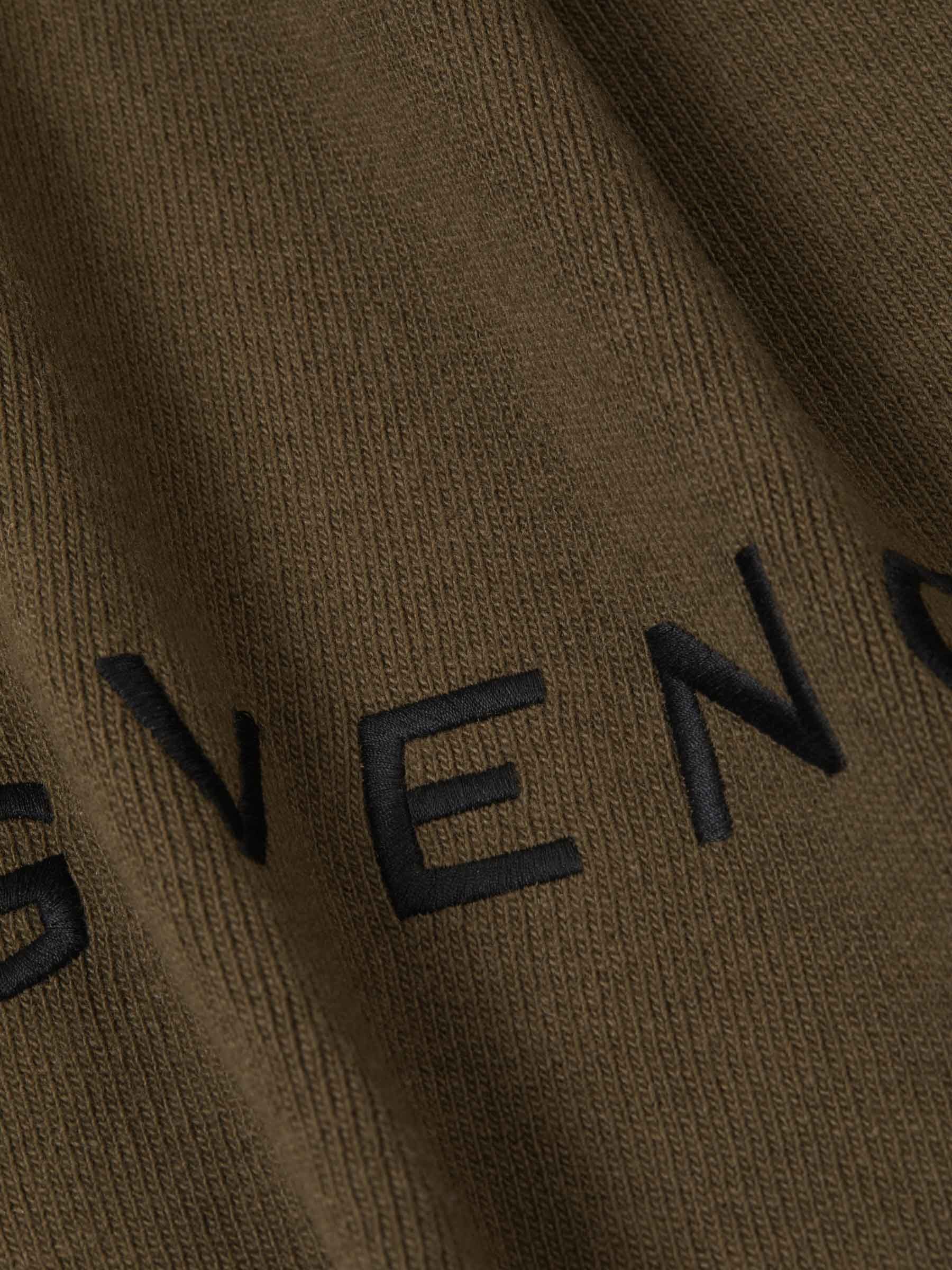 Givenchy Logo Scarf In Green
