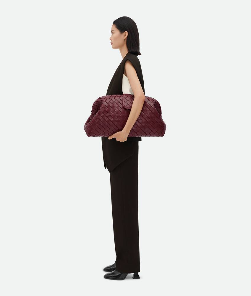 BOTTEGA VENETA LAUREN 1980 MAXI KNITTED CLUTCH 