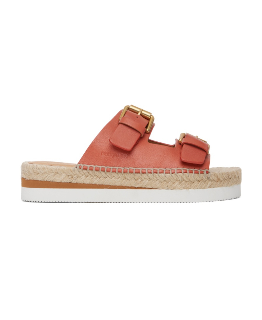 See By Chloé Logo Sandals In Multicolor