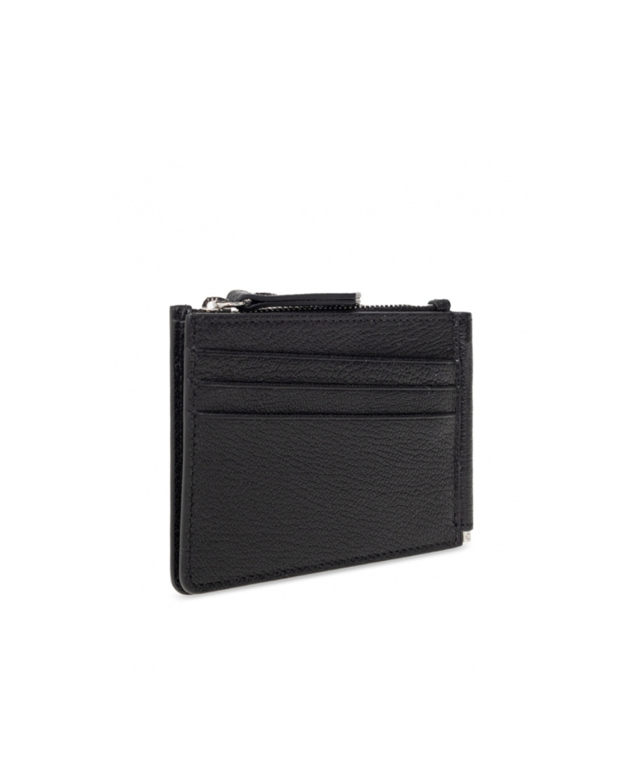 MAISON MARGIELA MAISON MARGIELA FOUR-STITCH DETAILED ZIPPED WALLET