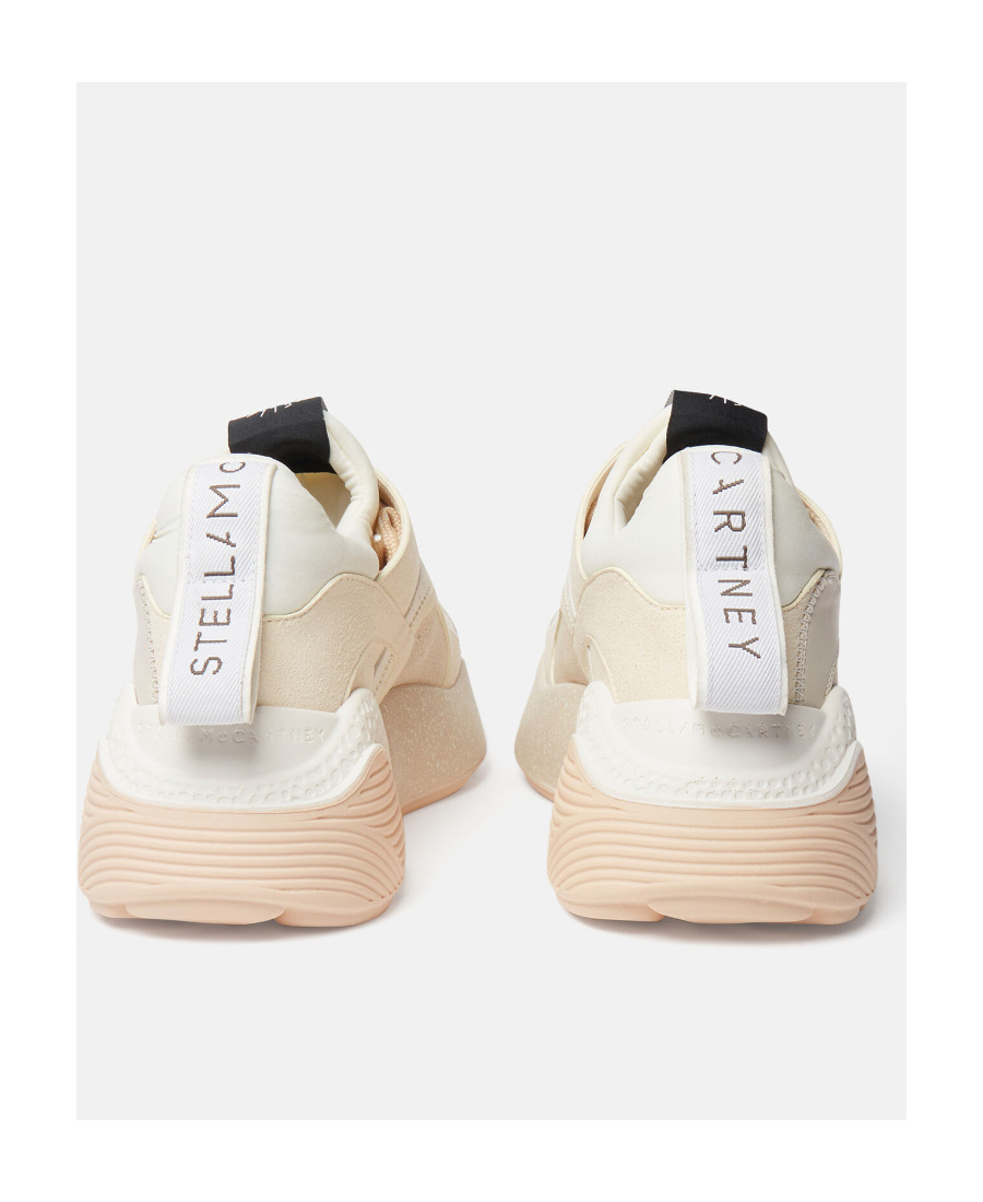 Shop Stella Mccartney Eclypse Low-top Sneakers In Nude