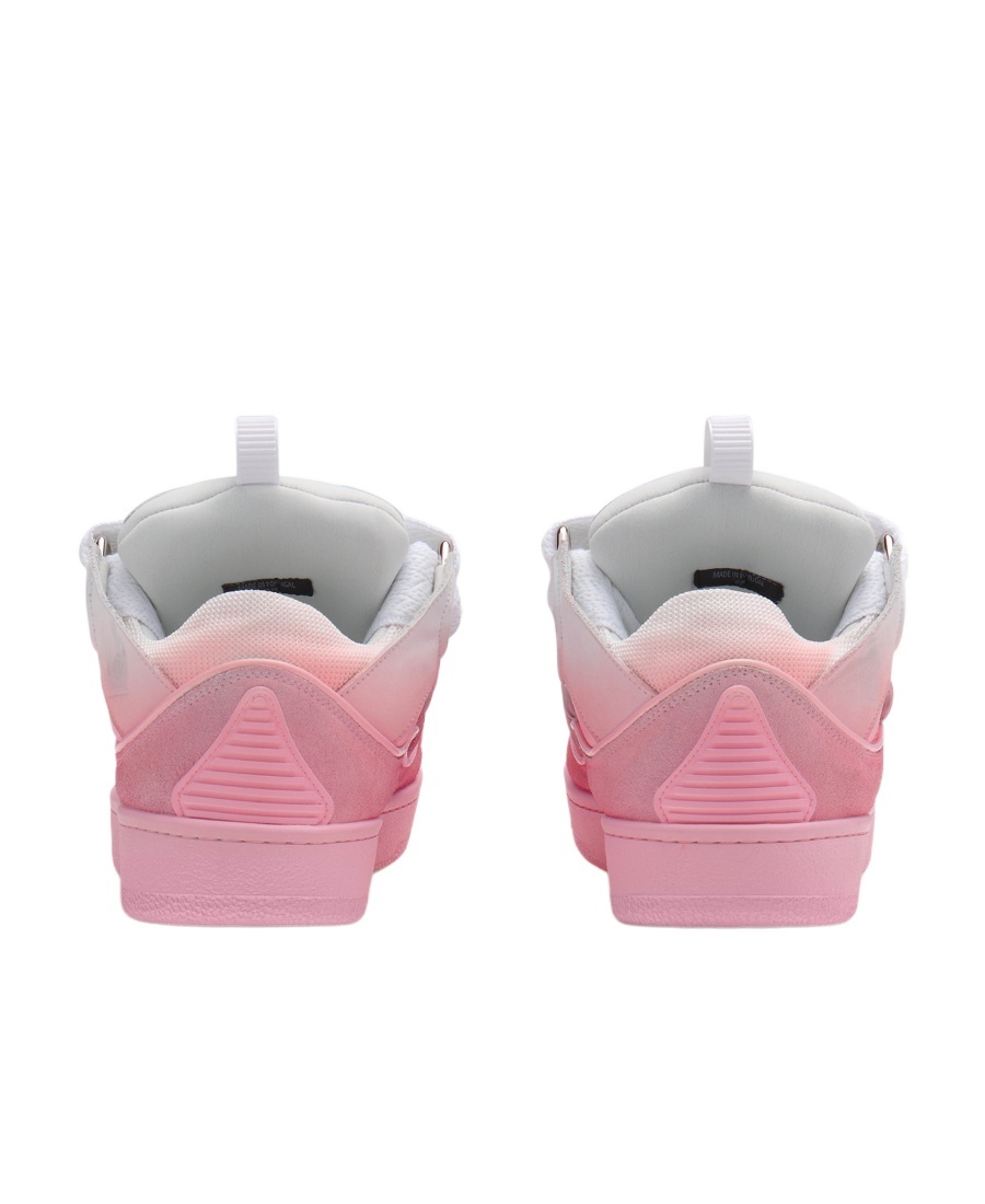 Lanvin Curb Sneakers In Pink