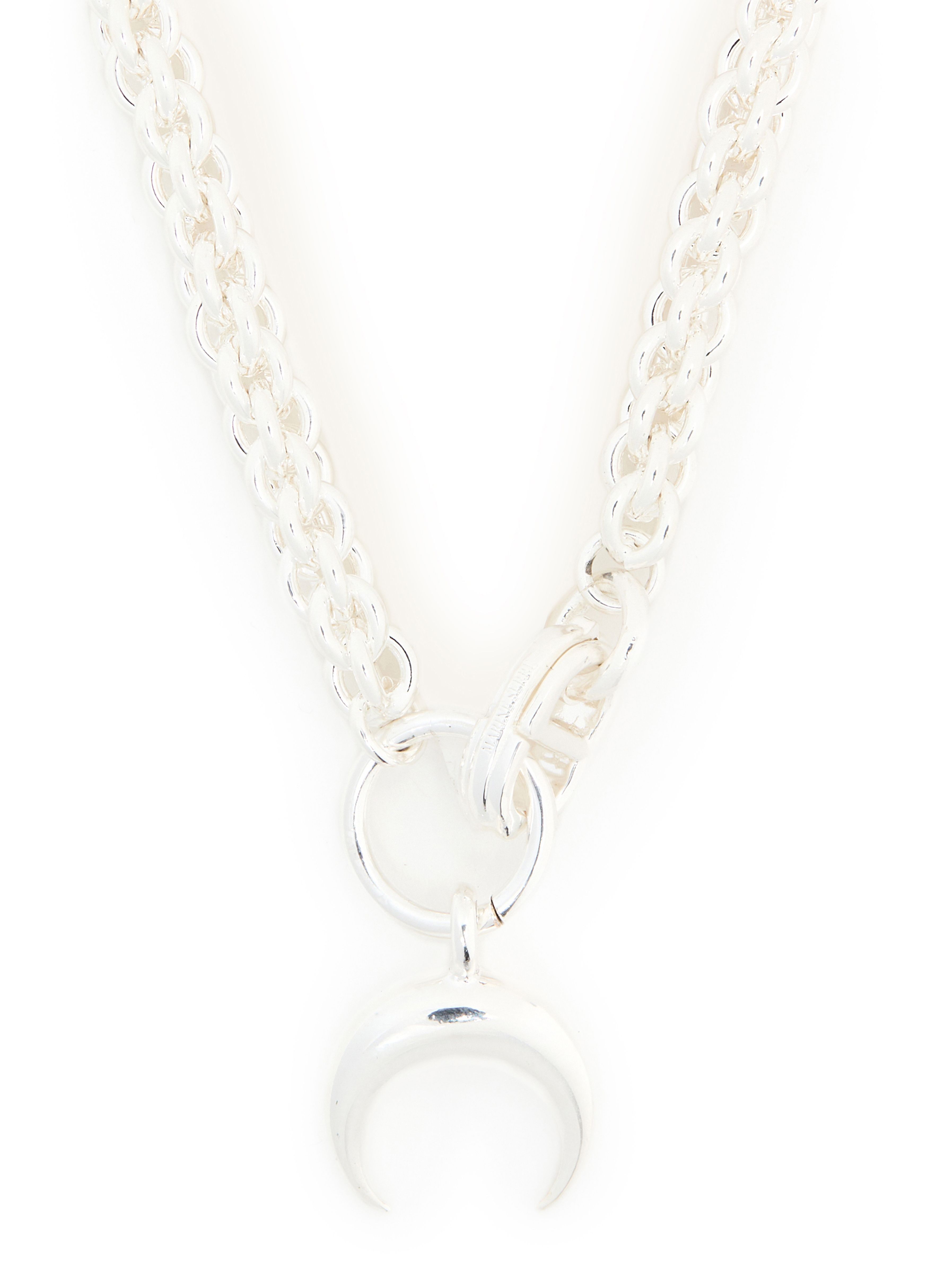 MARINE SERRE THE MOON BRAIDED NECKLACE