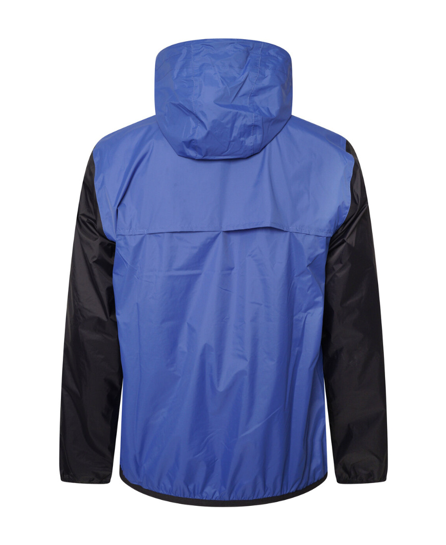 Comme Des Garçons Play X K-way Half-zip Jacket In Blue