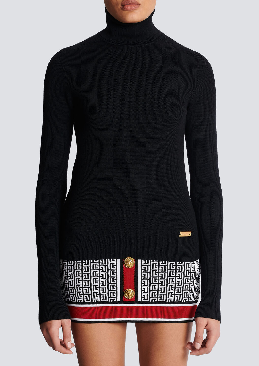 Balmain Pullover In Black