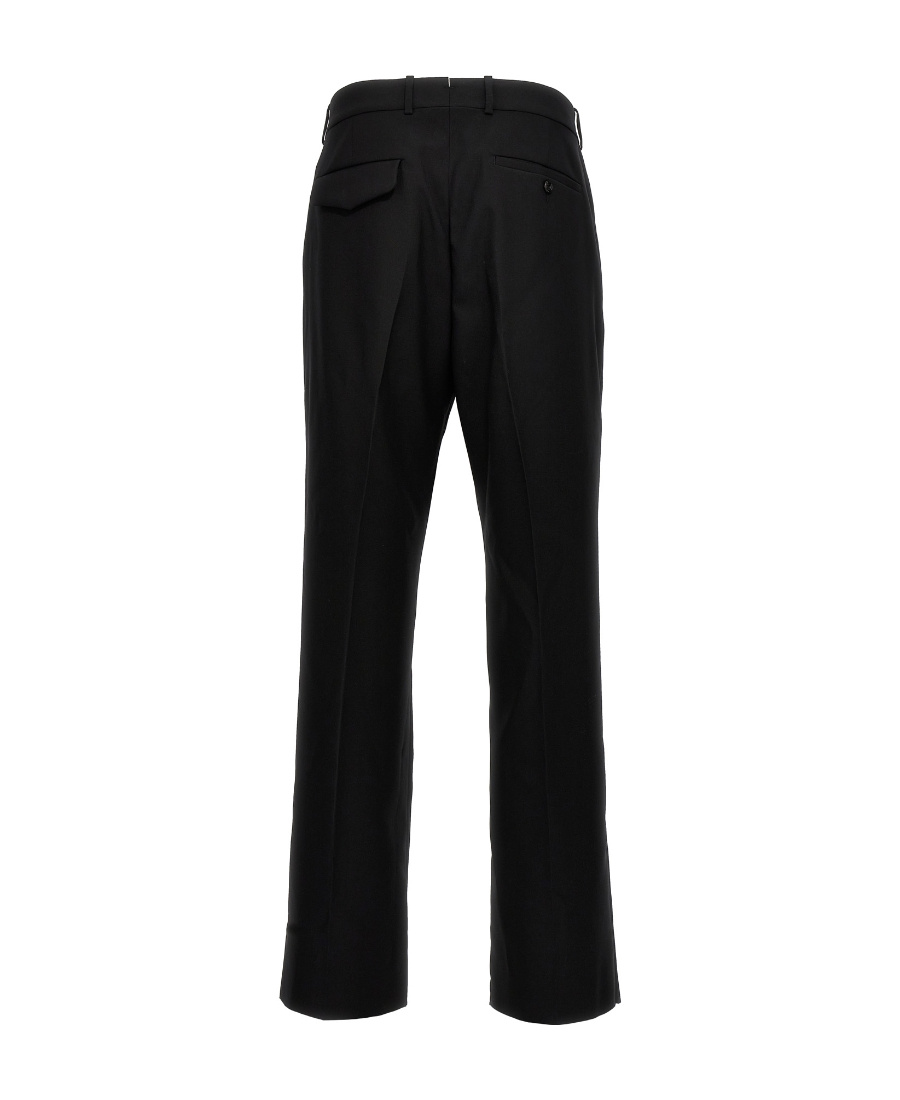 Alexander Mcqueen Alexander Mc Queen Organic Cotton Trousers In Black