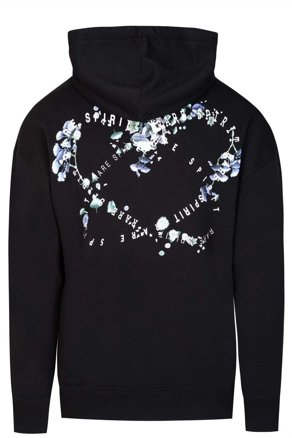 Givenchy Printed Hooded Sweater In Black