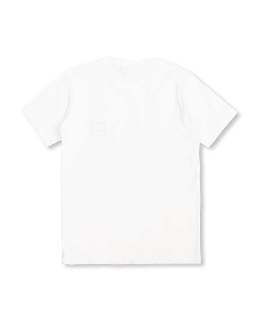 STONE ISLAND STONE ISLAND JUNIOR COMPASS PATCH CREWNECK T-SHIRT