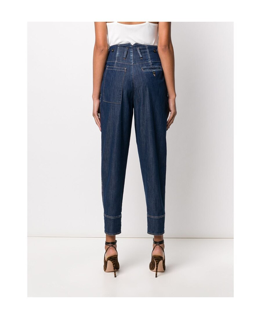 Dsquared2 High-rise Balloon-leg Jeans In Black