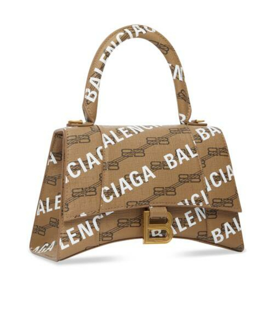 Balenciaga S Hourglass Top-handle Bag In Multicolor