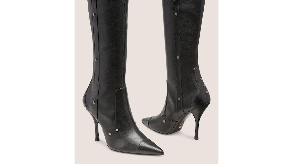 Stuart Weitzman Pointed Boots In Black
