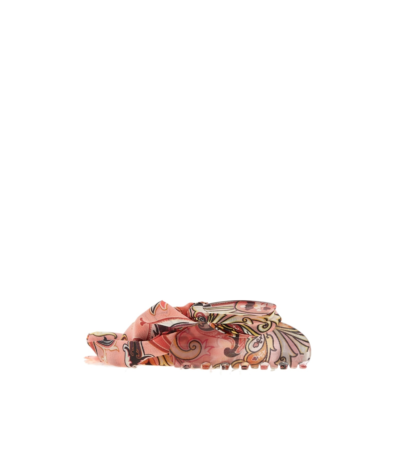 Etro Logo Hair Accessories In Yellow