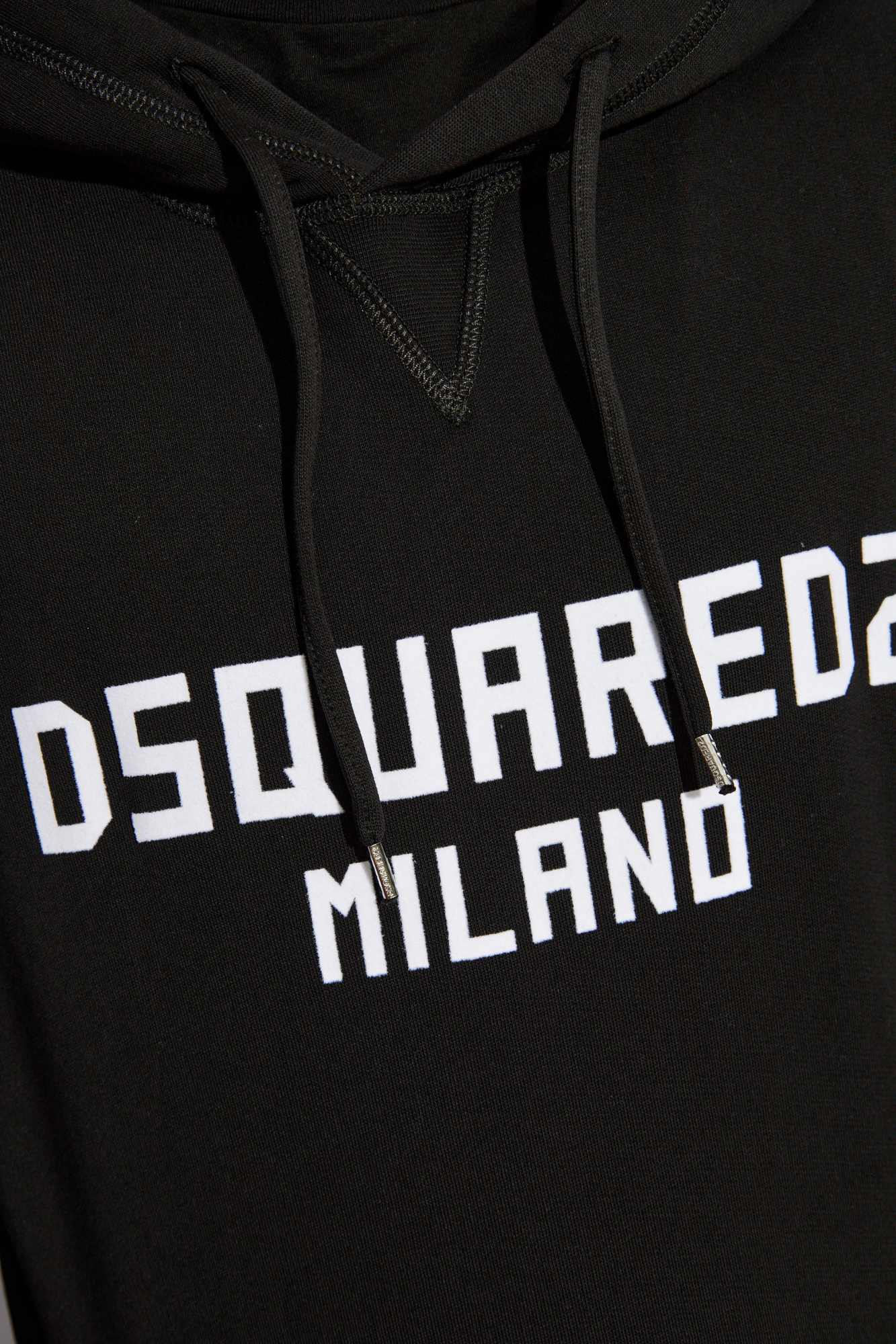 Shop Dsquared2 Logo-print Hoodie In Black
