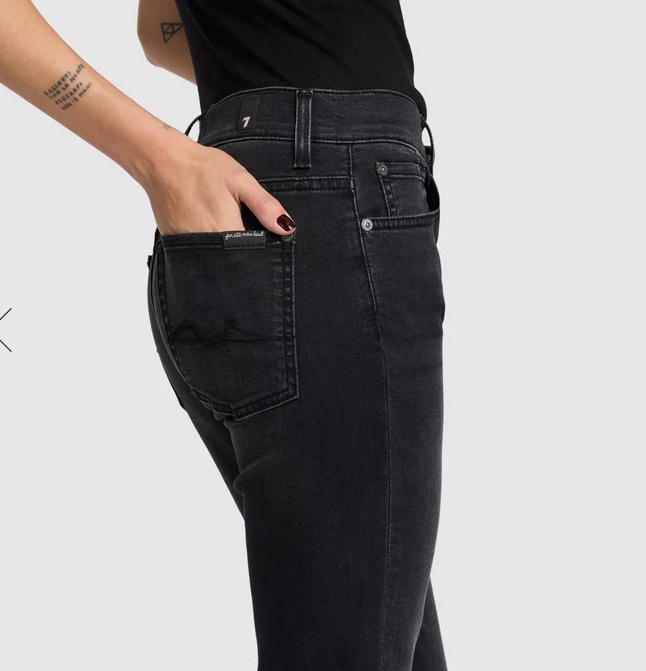 7 For All Mankind Mid-rise Flared Trousers