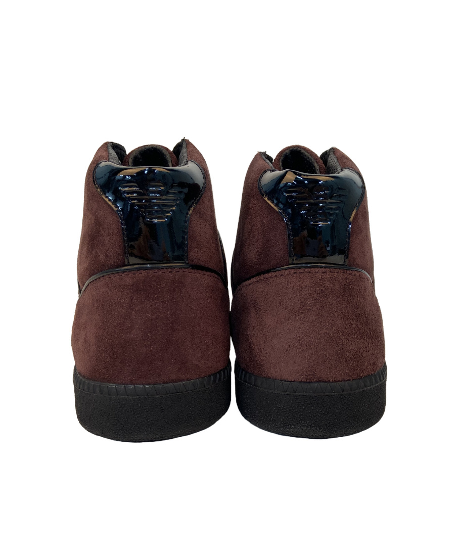 EMPORIO ARMANI LOGO DETAILS CASUAL SPORTS SHOES