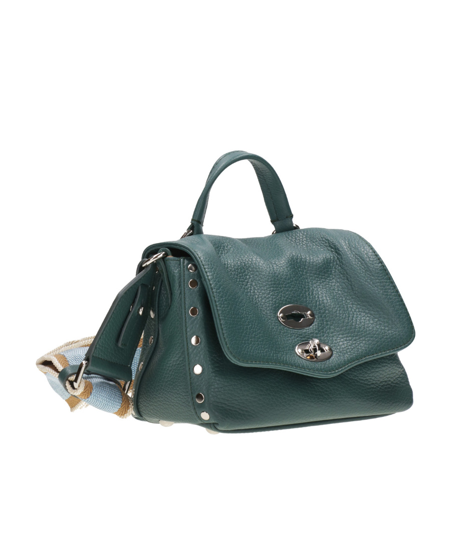 Shop Zanellato Flip Shoulder Bag In Green