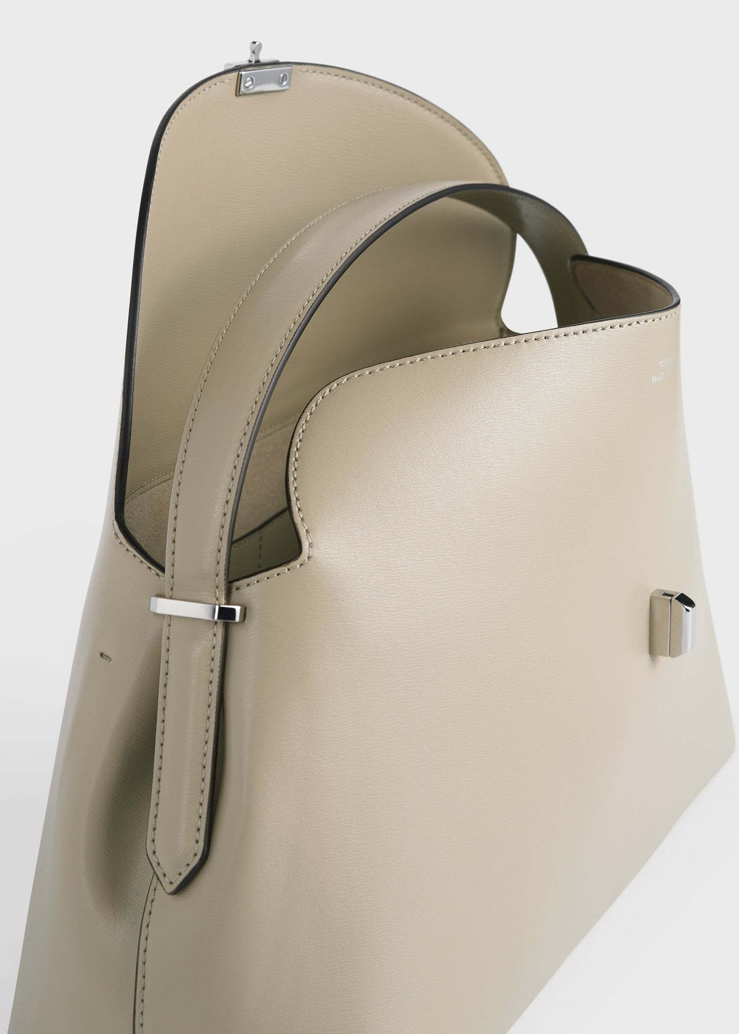 Totême T-lock Tote Bag In Nude