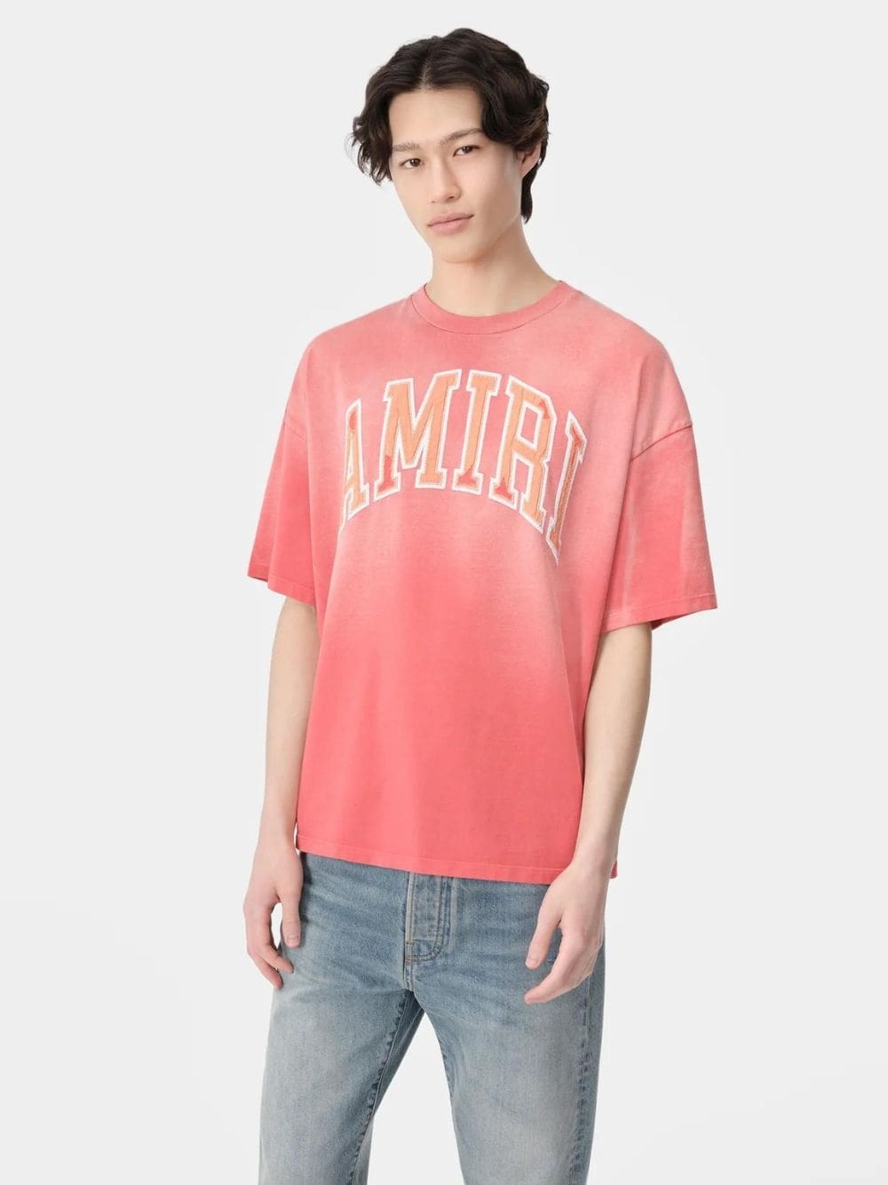 Shop Amiri Vintage T-shirt In Red