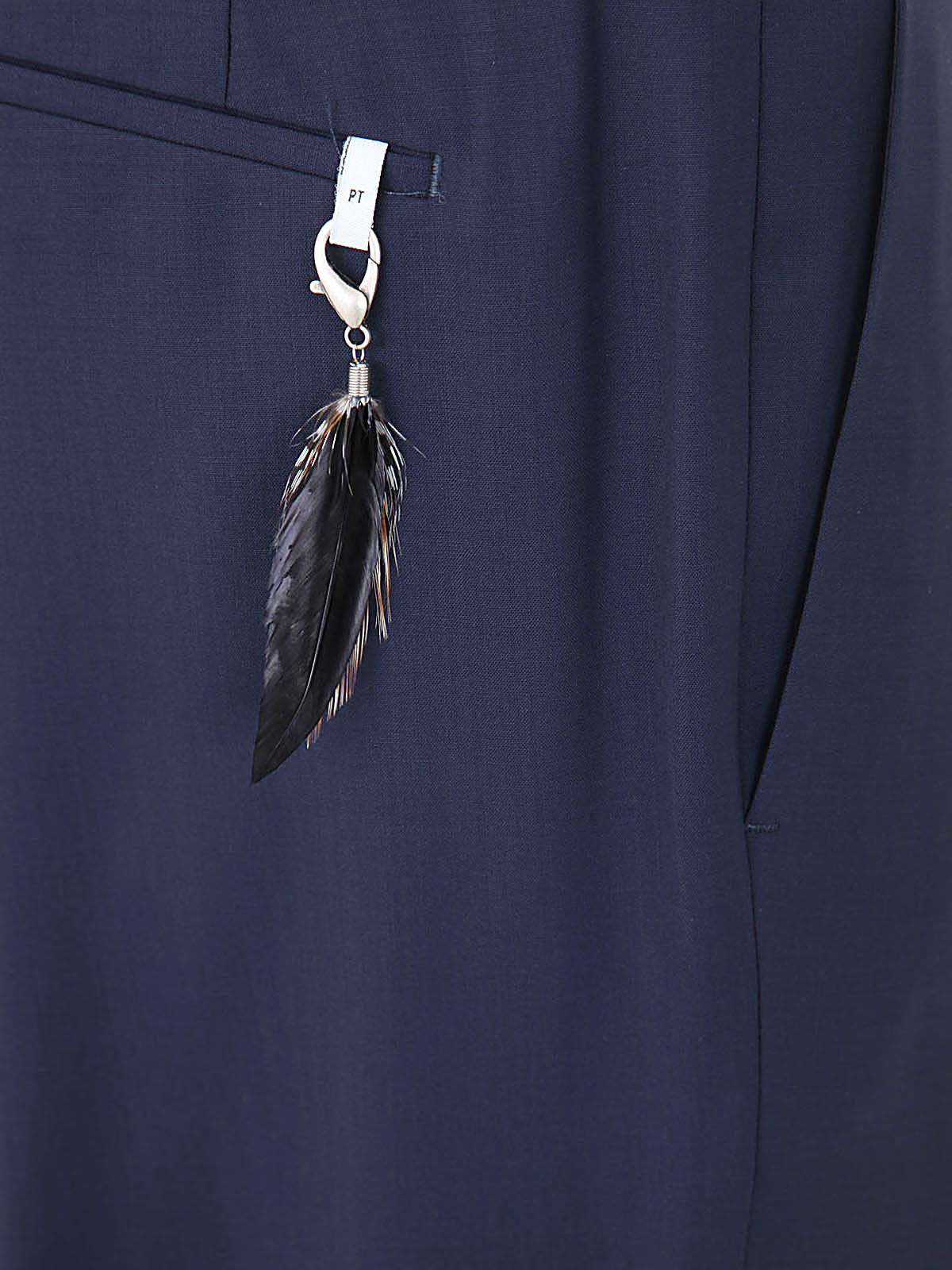 Pt01 Man Trousers With Lapel And Pences