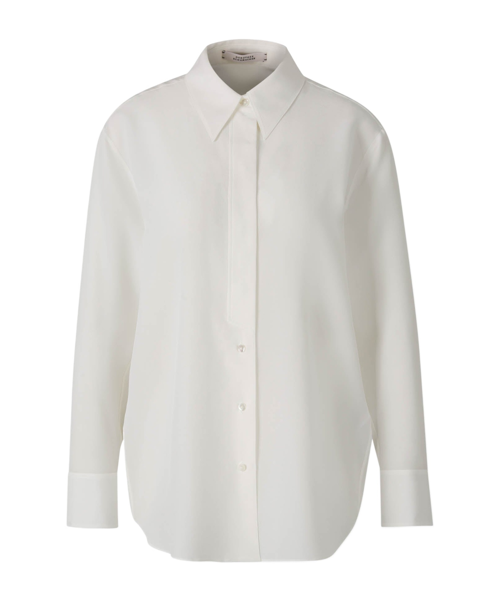 Shop Dorothee Schumacher Striking Volumes Blouse In White